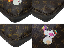 Load image into Gallery viewer, 極美品 LOUIS VUITTON ルイヴィトン ポシェット アクセソワール アクセサリーポーチ M51981 村上隆 モノグラム パンダ 中古 4b004632
