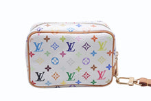 画像をギャラリービューアに読み込む, 極美品 LOUIS VUITTON ルイヴィトン トゥルース ワピティ ポーチ M58033 モノグラム マルチカラー ホワイト 村上隆 中古 4b004637