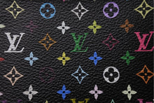 画像をギャラリービューアに読み込む, 極美品 LOUIS VUITTON ルイヴィトン ジッピー コインパース 小銭入れ M66549 モノグラム マルチカラー ブラック 村上隆 中古 4b004641