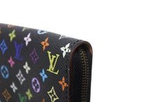 画像をギャラリービューアに読み込む, 極美品 LOUIS VUITTON ルイヴィトン ジッピー コインパース 小銭入れ M66549 モノグラム マルチカラー ブラック 村上隆 中古 4b004641
