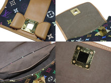 Load image into Gallery viewer, 極美品 LOUIS VUITTON ルイヴィトン パティ ワンショルダーバッグ M40306 モノグラム マルチカラー ブラック 村上隆 中古 4b004643