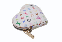 画像をギャラリービューアに読み込む, 極美品 LOUIS VUITTON ルイヴィトン ポルトモネ クール コインケース 小銭入れ M60040 モノグラム マルチカラー ホワイト 村上隆 中古 4b004645
