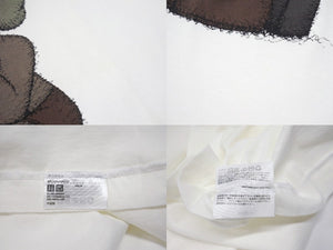 極美品 UNIQLO ユニクロ ｘ KAWS カウズ コラボ 半袖Tシャツ ホワイト サイズ XL 中古4b005648