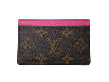 画像をギャラリービューアに読み込む, 未使用 LOUIS VUITTON ルイヴィトン LV×TM カードケース ポルト カルト サーンプル モノグラム パンダ M13439 ブラウン ピンク中古 4b004652