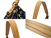 Load image into Gallery viewer, 極美品 LOUIS VUITTON ルイヴィトン ショルダーバッグ M40052 ロッジGM 村上隆 ノアール ブラック マルチカラー ゴールド金具 中古 4b004658