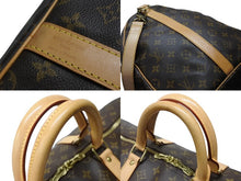 Load image into Gallery viewer, 極美品 LOUIS VUITTON ルイヴィトン モノグラム キーポルバンドリエール55 M41414 ボストンバック ブラウン 中古 4b004661