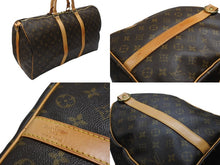 Load image into Gallery viewer, 極美品 LOUIS VUITTON ルイヴィトン モノグラム キーポルバンドリエール50 ブラウン M41416 ボストンバッグ 中古 4b004662