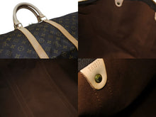 Load image into Gallery viewer, 極美品 LOUIS VUITTON ルイヴィトン モノグラム キーポルバンドリエール55 M41414 ボストンバック ブラウン 中古 4b004664