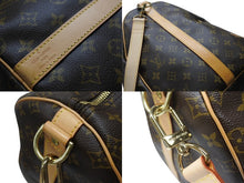 Load image into Gallery viewer, 極美品 LOUIS VUITTON ルイヴィトン モノグラム キーポルバンドリエール55 M41414 ボストンバック ブラウン 中古 4b004664