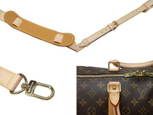 Load image into Gallery viewer, 極美品 LOUIS VUITTON ルイヴィトン モノグラム キーポルバンドリエール55 M41414 ボストンバック ブラウン 中古 4b004664