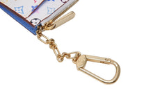 画像をギャラリービューアに読み込む, 極美品 LOUIS VUITTON ルイヴィトン ポシェット クレ コインケース 小銭入れ M93733 モノグラム マルチカラー ホワイト 村上隆 中古 4b004668
