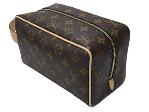 新品未使用 LOUIS VUITTON ルイヴィトン ロッカー ドップ キット クラッチポーチバッグ M83112 ブラウン ゴールド金具 中古 4b004670