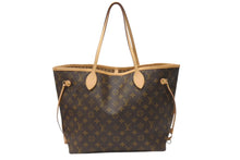 画像をギャラリービューアに読み込む, 新品同様 LOUIS VUITTON ルイヴィトン ネヴァーフルMM トートバッグ M40156 モノグラム ブラウン ゴールド金具 中古 4b004674