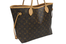 画像をギャラリービューアに読み込む, 新品同様 LOUIS VUITTON ルイヴィトン ネヴァーフルMM トートバッグ M40156 モノグラム ブラウン ゴールド金具 中古 4b004674