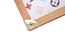 画像をギャラリービューアに読み込む, 新品同様 LOUISVUITTON ルイヴィトン ポシェットクレコインケース M92655 モノグラムマルチカラー 村上隆 ホワイト 中古 4b004676