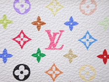 画像をギャラリービューアに読み込む, 新品同様 LOUISVUITTON ルイヴィトン ポシェットクレコインケース M92655 モノグラムマルチカラー 村上隆 ホワイト 中古 4b004676