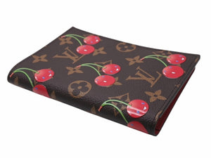 新品未使用 LOUIS VUITTON ルイヴィトン クーヴェルテュール パスポール NM パスポートケース M13424 モノグラム チェリー 新作 中古 4b004677
