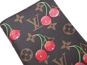 新品未使用 LOUIS VUITTON ルイヴィトン クーヴェルテュール パスポール NM パスポートケース M13424 モノグラム チェリー 新作 中古 4b004677