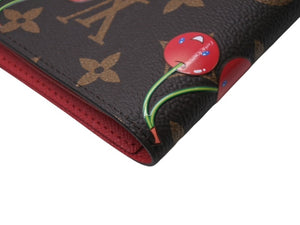 新品未使用 LOUIS VUITTON ルイヴィトン クーヴェルテュール パスポール NM パスポートケース M13424 モノグラム チェリー 新作 中古 4b004677