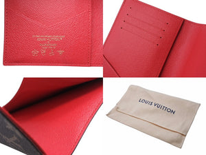 新品未使用 LOUIS VUITTON ルイヴィトン クーヴェルテュール パスポール NM パスポートケース M13424 モノグラム チェリー 新作 中古 4b004677