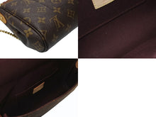 Load image into Gallery viewer, 極美品 LOUIS VUITTON ルイヴィトン モノグラム フェイボリットPM ショルダーバッグ M40717 ブラウン ゴールド金具 中古 4b004682