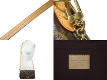 Load image into Gallery viewer, 極美品 LOUIS VUITTON ルイヴィトン モノグラム フェイボリットPM ショルダーバッグ M40717 ブラウン ゴールド金具 中古 4b004682