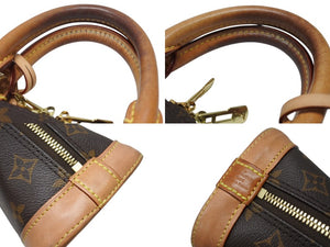 LOUIS VUITTON ルイヴィトン モノグラム アルマBB 2WAYハンドバッグ M53152 ショルダー ロゴ ゴールド金具 良品 中古 4b004683