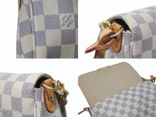 Load image into Gallery viewer, LOUIS VUITTON ルイヴィトン ショルダーバッグ N41277 フェイボリットPM ダミエ アズール ホワイト ゴールド金具 美品 中古 4b004689