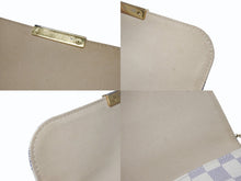 Load image into Gallery viewer, LOUIS VUITTON ルイヴィトン ショルダーバッグ N41277 フェイボリットPM ダミエ アズール ホワイト ゴールド金具 美品 中古 4b004689