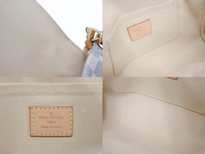 LOUIS VUITTON ルイヴィトン ショルダーバッグ N41277 フェイボリットPM ダミエ アズール ホワイト ゴールド金具 美品 中古 4b004689