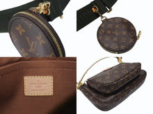 Load image into Gallery viewer, 極美品 LOUIS VUITTON ルイヴィトン ミュルティポシェット アクセソワール カーキ ショルダーバッグ モノグラム M44813 中古 4b004690