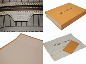 未使用 LOUIS VUITTON ルイヴィトン トートバッグ ネヴァーフルPM モノグラム M40155 ブラウン モノグラムキャンバス レザー 中古 4b004699