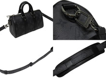 Load image into Gallery viewer, 極美品 LOUIS VUITTON ルイヴィトン モノグラムエクリプス キーポル XS 2WAY ブラック M45947 中古 4b004701