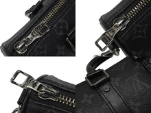 Load image into Gallery viewer, 極美品 LOUIS VUITTON ルイヴィトン モノグラムエクリプス キーポル XS 2WAY ブラック M45947 中古 4b004701