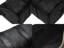 Load image into Gallery viewer, 極美品 LOUIS VUITTON ルイヴィトン モノグラムエクリプス キーポル XS 2WAY ブラック M45947 中古 4b004701
