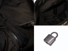 Load image into Gallery viewer, FENDI フェンディ ズッカ柄 ハンドバッグ ミニボストンバッグ型 キャンバス レザー ブラック ブラウン ベージュ 美品 中古 4b004703