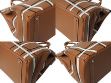 Load image into Gallery viewer, 新品未使用 HERMES エルメス ハンドバッグ オータクロア40 ◻︎W刻印 エヴァーカラー Hacarreaux エヴァーグレイン パラジウム金具 中古 4b004704