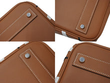 Load image into Gallery viewer, 新品未使用 HERMES エルメス ハンドバッグ オータクロア40 ◻︎W刻印 エヴァーカラー Hacarreaux エヴァーグレイン パラジウム金具 中古 4b004704