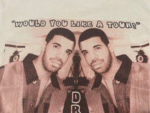 Load image into Gallery viewer, Drake ドレイク 両面プリント RAP TEES HIP HOP ラップT 半袖Ｔシャツ 希少 コットン ベージュ 美品 中古 4b004712