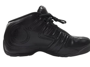 希少 DADA SUPREME ダダ シュプリーム スピナー1 ハイカットスニーカー DA1610008 ブラック シルバー サイズ27.5cm 美品 中古 4b004715 