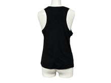Load image into Gallery viewer, 極美品 Christian Dior クリスチャンディオール タンクトップ 5P16155973 サイズ38 ピースマーク ラインストーン ガリアーノ期 中古 4b004717