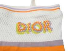 Load image into Gallery viewer, Dior ディオール キャミソール キッズ メッシュ Diorロゴ コットン エラスタン サイズ4A 美品 中古 4b004718