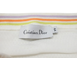 Dior ディオール キャミソール キッズ メッシュ Diorロゴ コットン エラスタン サイズ4A 美品 中古 4b004718