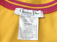 Load image into Gallery viewer, Christian Dior クリスチャンディオール タンクトップ ノースリーブ 4A16155910 サイズ38 フラワーモチーフ プリント 刺繍 良品 中古 4b004719