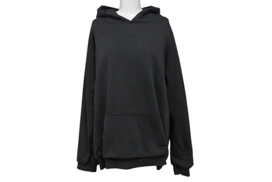 CHROME HEARTS クロムハーツ Old Horseshoe Pullover Hoodie ホースシュー プルオーバーパーカー チャコール サイズXL 良品 中古 4b004732