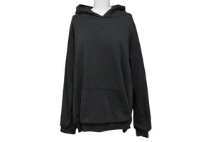 CHROME HEARTS クロムハーツ Old Horseshoe Pullover Hoodie ホースシュー プルオーバーパーカー チャコール サイズXL 良品 中古 4b004732