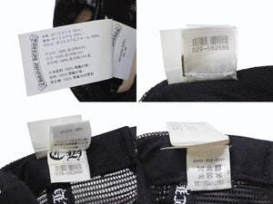 極美品 CHROME HEARTS クロムハーツ MATTY BOY マッティボーイ LiNK トラッカー メッシュキャップ ONE SIZE イエロー ブラック 中古 4b004738