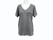 Load image into Gallery viewer, CHROME HEARTS クロムハーツ 半袖Ｔシャツ ホースシュー RN#95024 グレー コットン ポリエステル レーヨン サイズM 美品 中古 4b004743