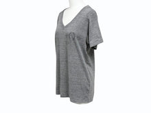 Load image into Gallery viewer, CHROME HEARTS クロムハーツ 半袖Ｔシャツ ホースシュー RN#95024 グレー コットン ポリエステル レーヨン サイズM 美品 中古 4b004743