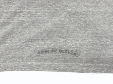 Load image into Gallery viewer, CHROME HEARTS クロムハーツ 半袖Ｔシャツ ホースシュー RN#95024 グレー コットン ポリエステル レーヨン サイズM 美品 中古 4b004743